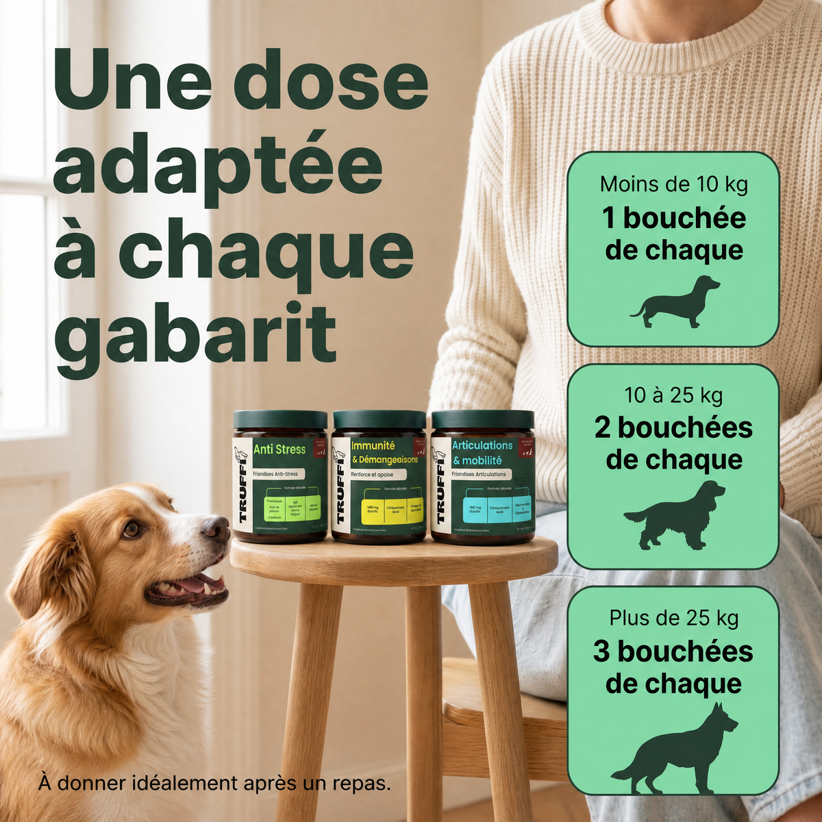 Protocole Complet : une dose adaptée à chaque gabarit
