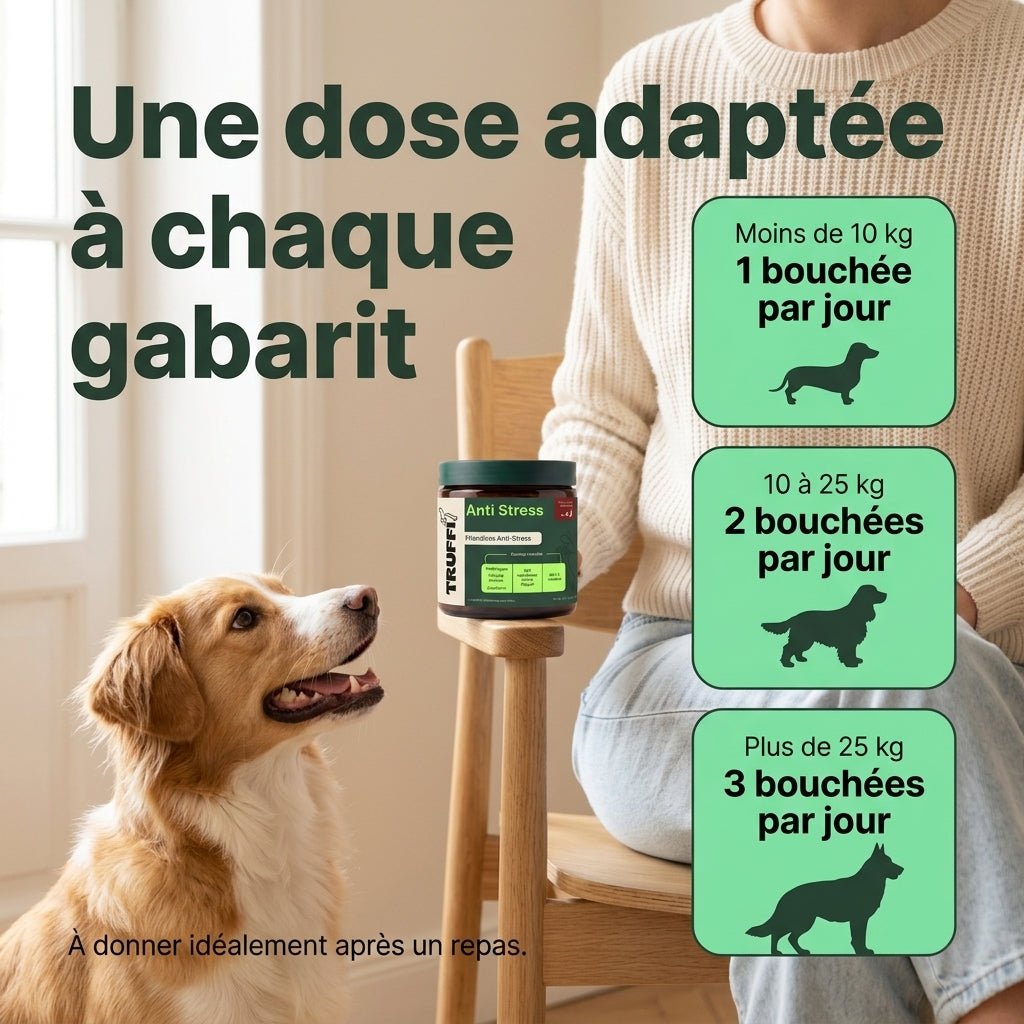Anti-Stress · Apaise stress et anxiété du chien - HelloTruffi