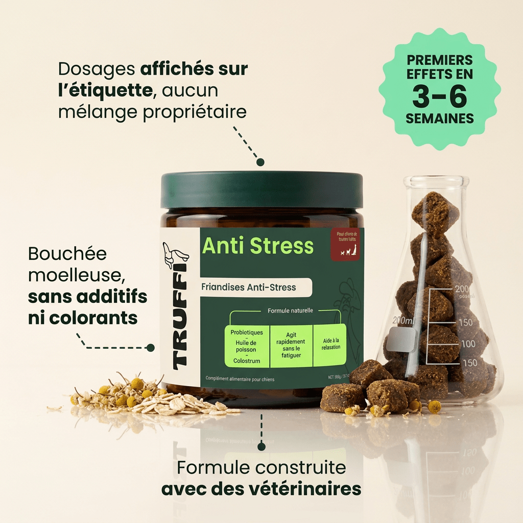 Anti-Stress · Apaise stress et anxiété du chien - HelloTruffi