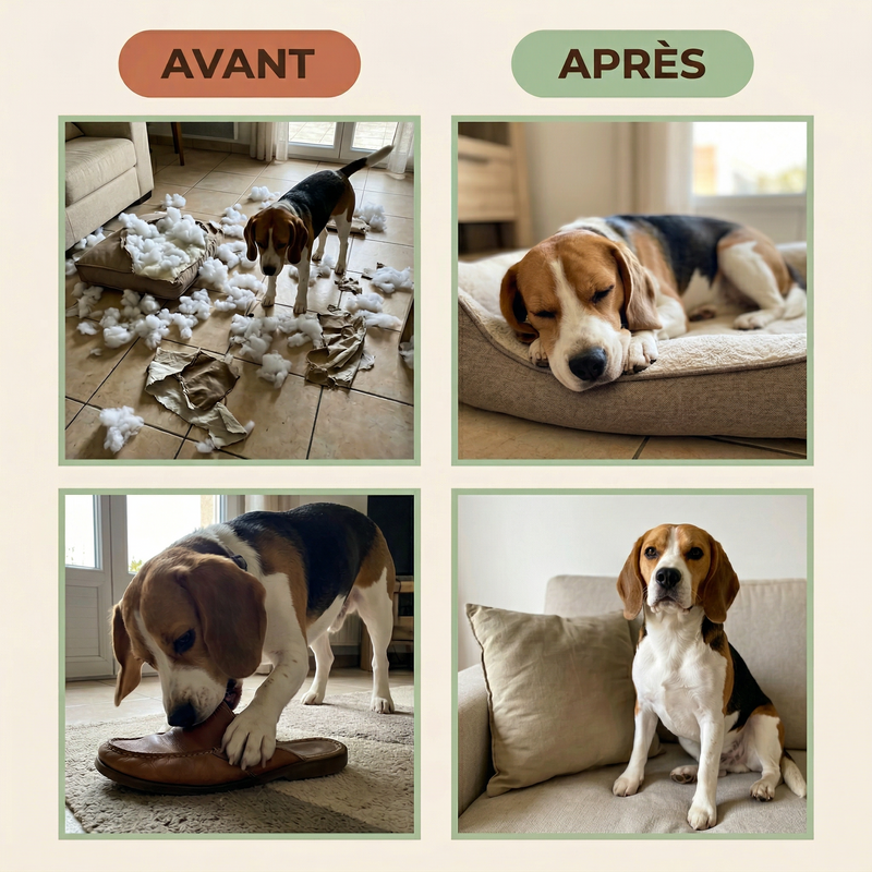 Il reste calme quand vous partez