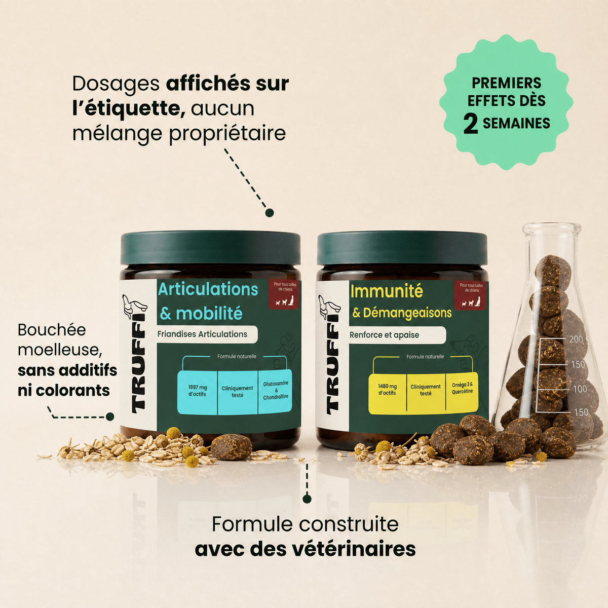 Protocole Senior : dosages affichés, sans additifs ni colorants