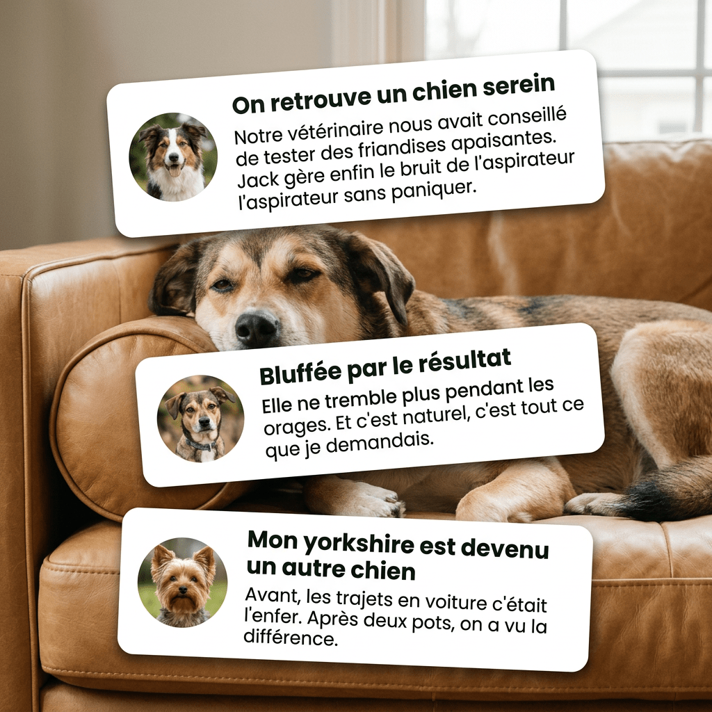 Anti-Stress · Apaise stress et anxiété du chien - HelloTruffi