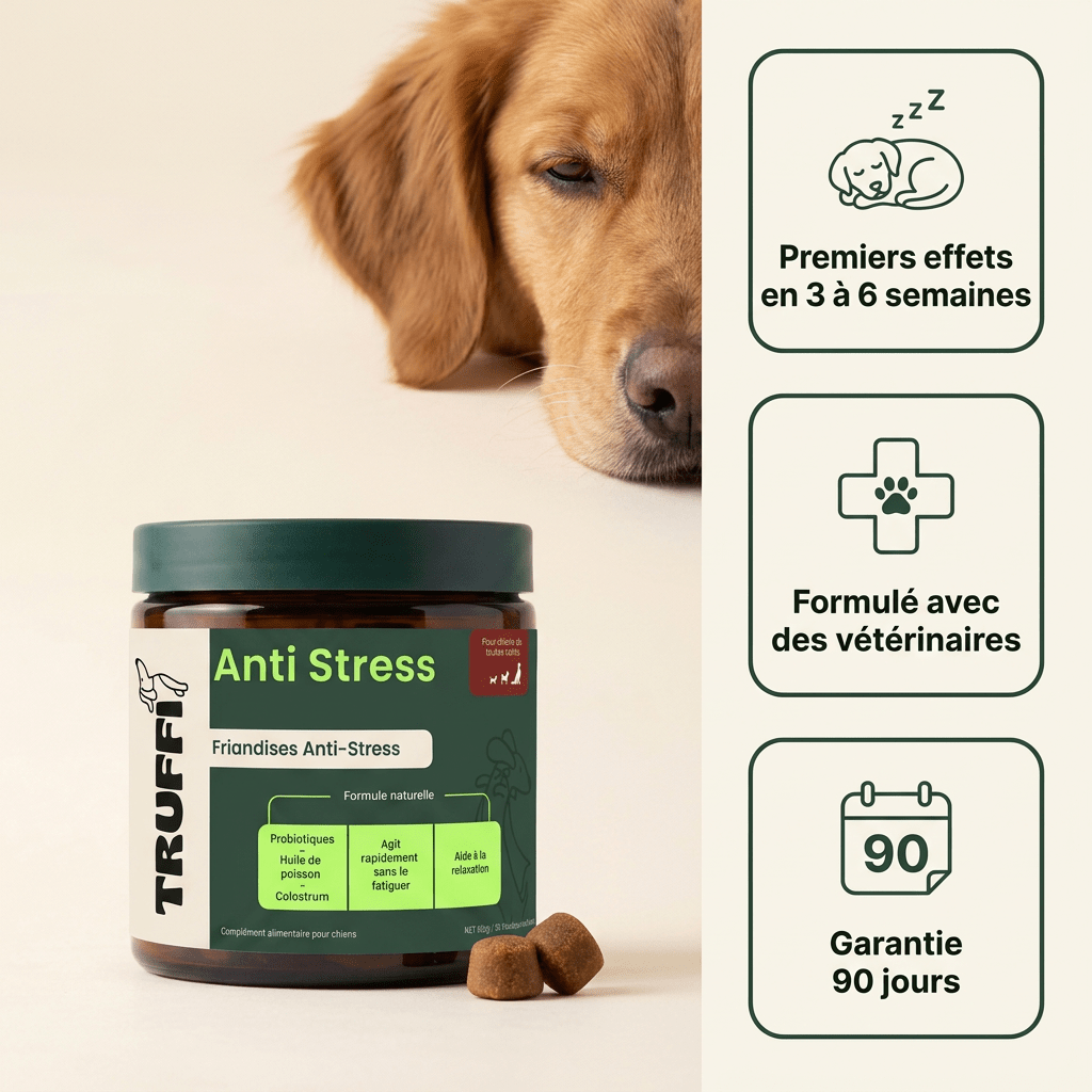 Anti-Stress · Apaise stress et anxiété du chien - HelloTruffi